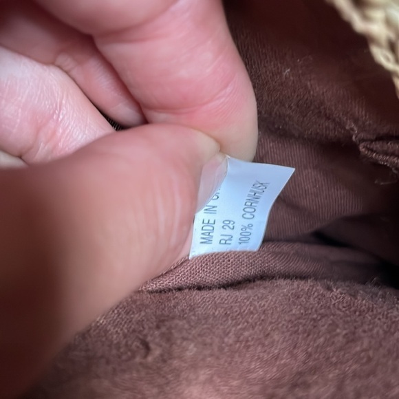 Natural Boho Woven Wicker Tote Clutch Purse - Picture 10 of 14